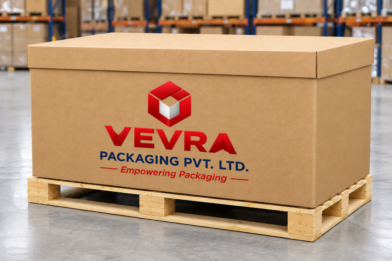 Palletized Corrugated Boxes