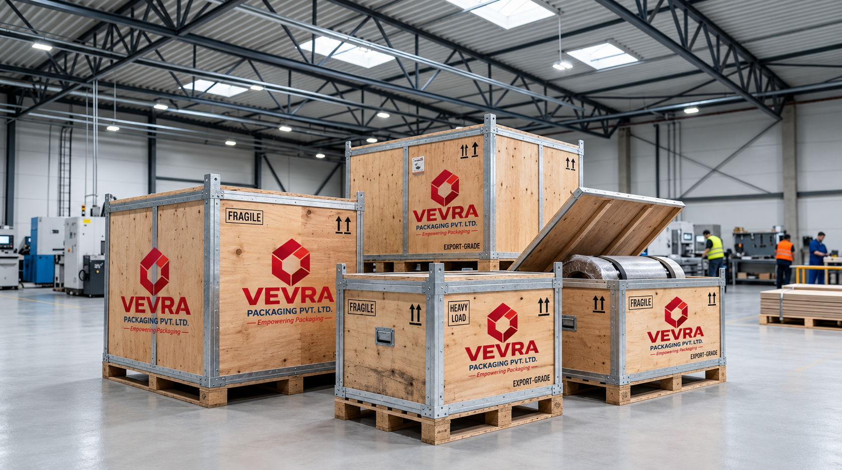 Wood & Plywood Industrial Packaging by VEVRA