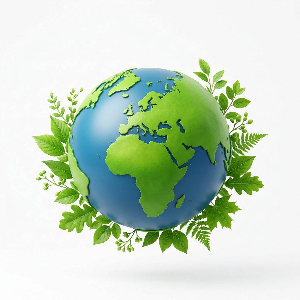 Sustainable Earth Globe